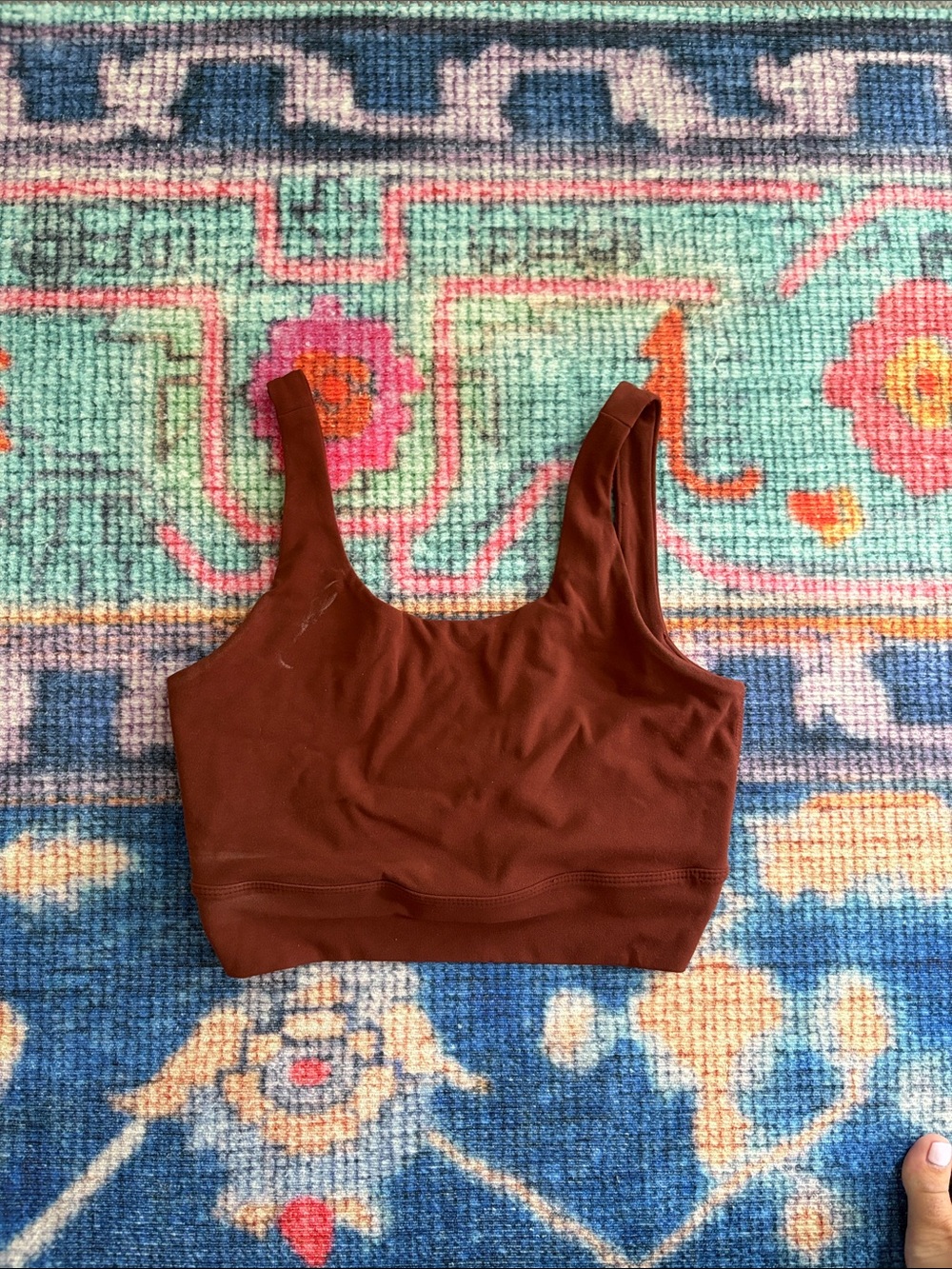 Nike Brown Scoop-Back Sports Bra